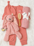 Perfect in Pink organic baby girl gift set — Sayas Baby